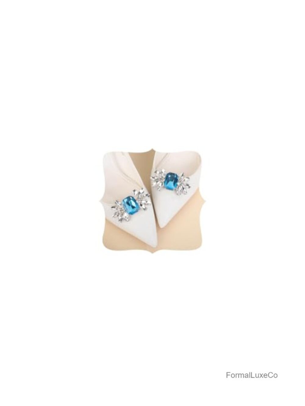 Rhinestone Crystal Shoe Clips Bridal Shoe Buckles Decoration Charms for Wedding